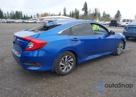 2017 Honda Civic Ex z USA, uszkodzony, nr VIN 2HGFC2F72HH510683